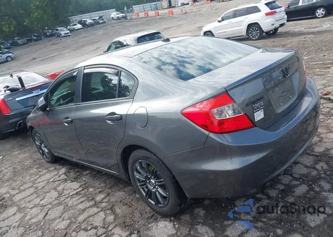 2012 Honda Civic Ex-L z USA, uszkodzony, nr VIN 19XFB2F98CE036147